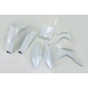 Kit de Plástica UFO Blanco Honda CRF250R / CRF450R
