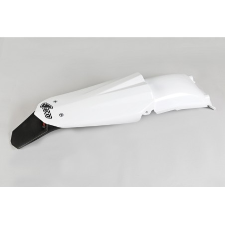 Guardabarros trasero con piloto UFO Husqvarna blanco HU03314-041