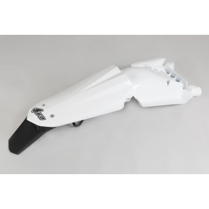 Guardabarros trasero con piloto LED UFO Husqvarna blanco HU03333-041