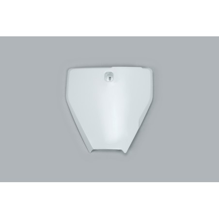 Porta-números delantero UFO blanco Husqvarna TC85