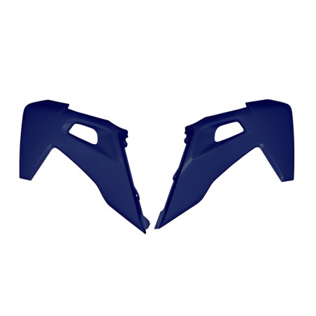 Plásticos laterales de radiador UFO azul Husqvarna FC/TC