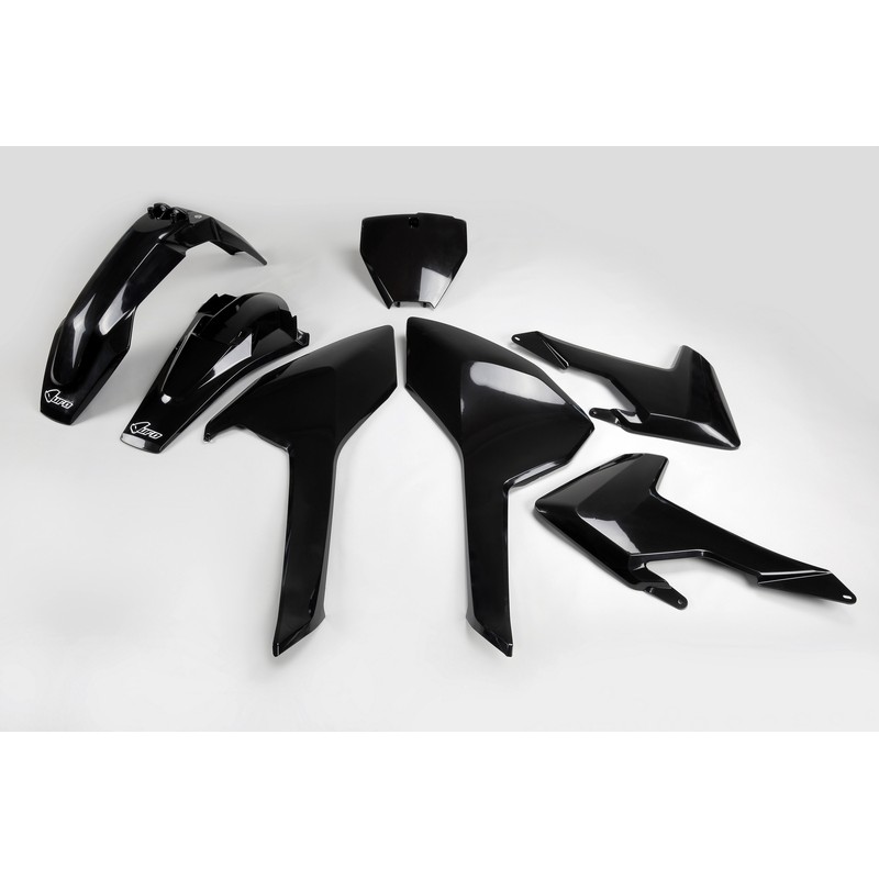 Kit plástica completo UFO Husqvarna color negro HUKIT616-001