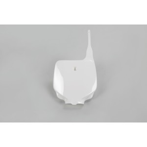 Portanúmeros delantero UFO blanco Kawasaki