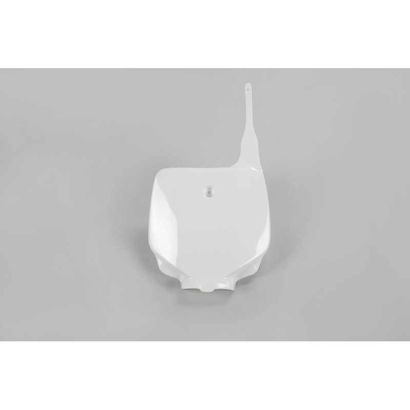 Portanúmeros delantero UFO blanco Kawasaki