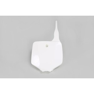 Portanúmeros delantero UFO Kawasaki blanco KA03732-047