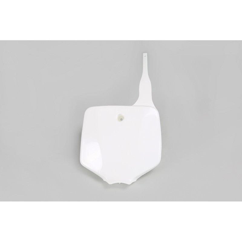 Portanúmeros delantero UFO Kawasaki blanco KA03732-047