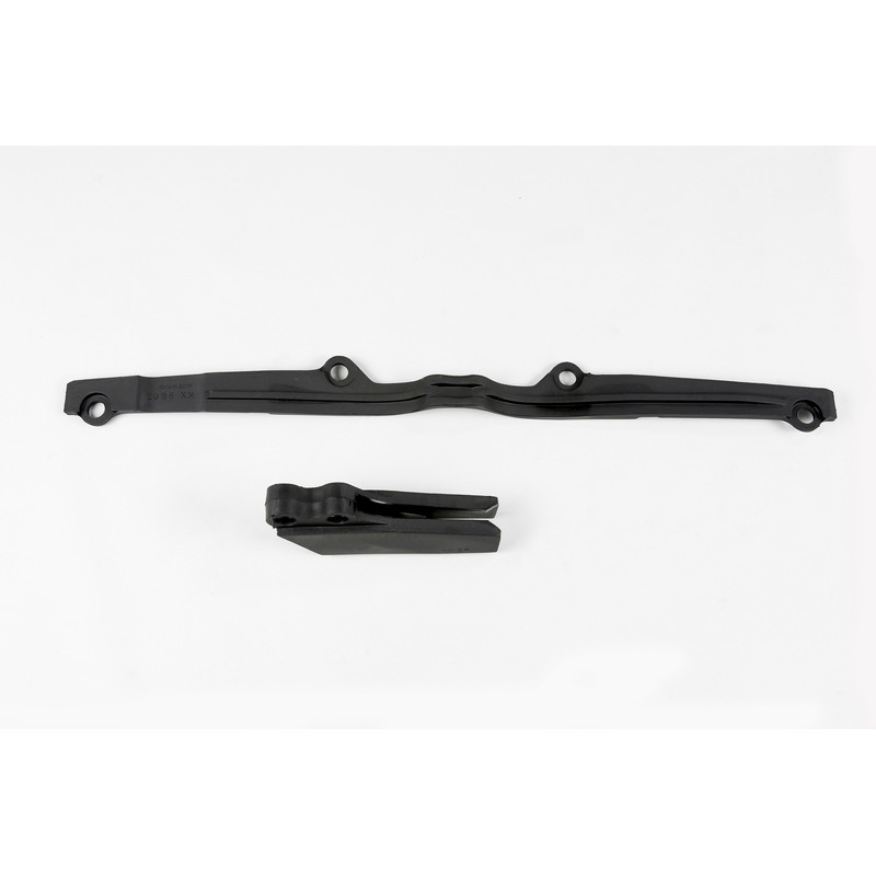 Guiacadenas + patín UFO Kawasaki negro KA03792-001