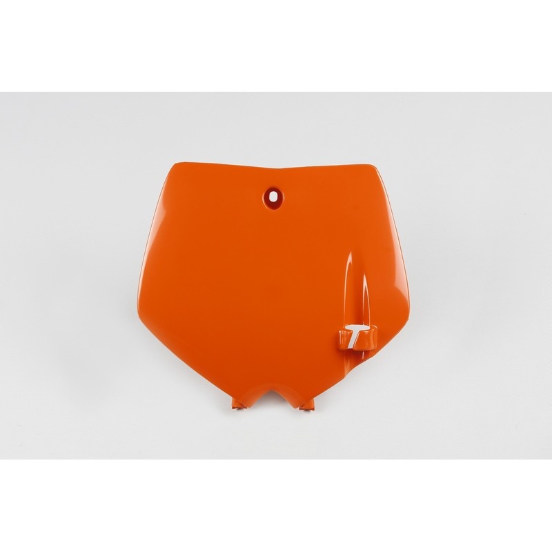 Portanúmeros delantero UFO KTM naranja KT03071-127