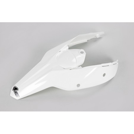 Guardabarros trasero con paneles laterales UFO KTM blanco KT03094-047