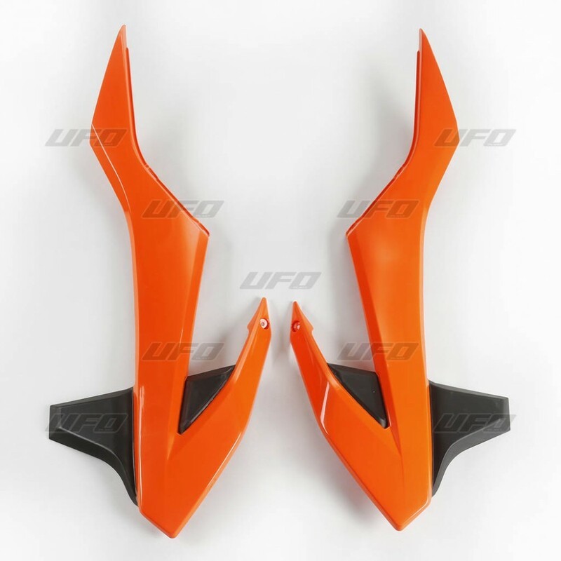 Paneles laterales de radiador UFO KTM naranja KT04085-999