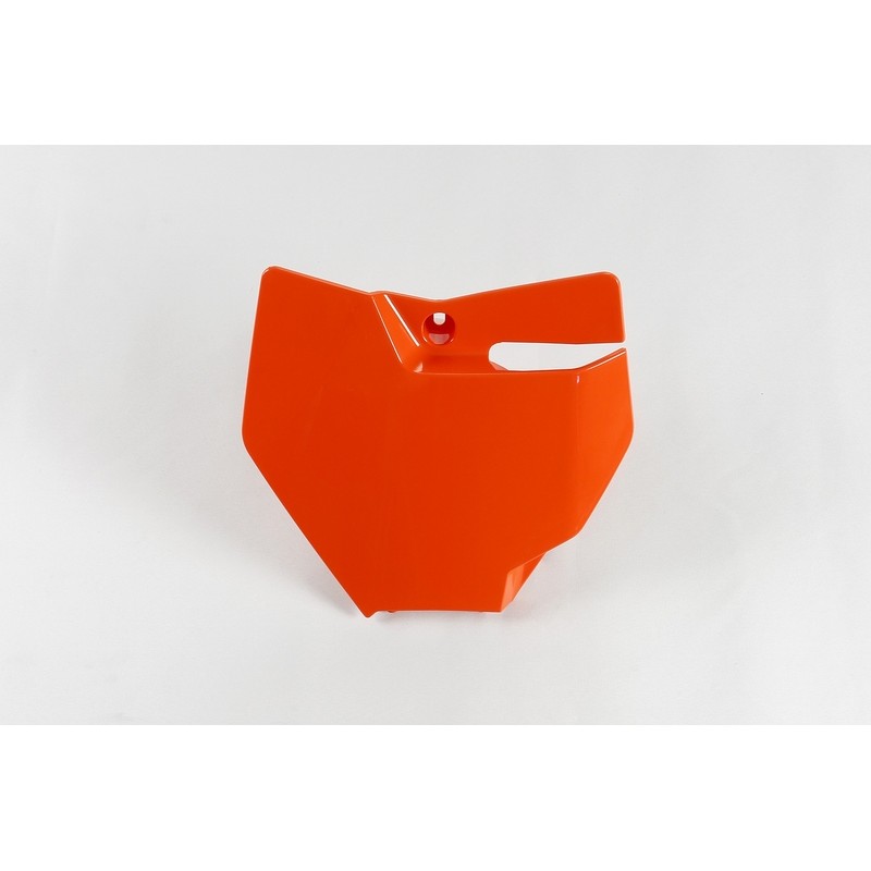 Porta-números delantero UFO naranja KTM SX85