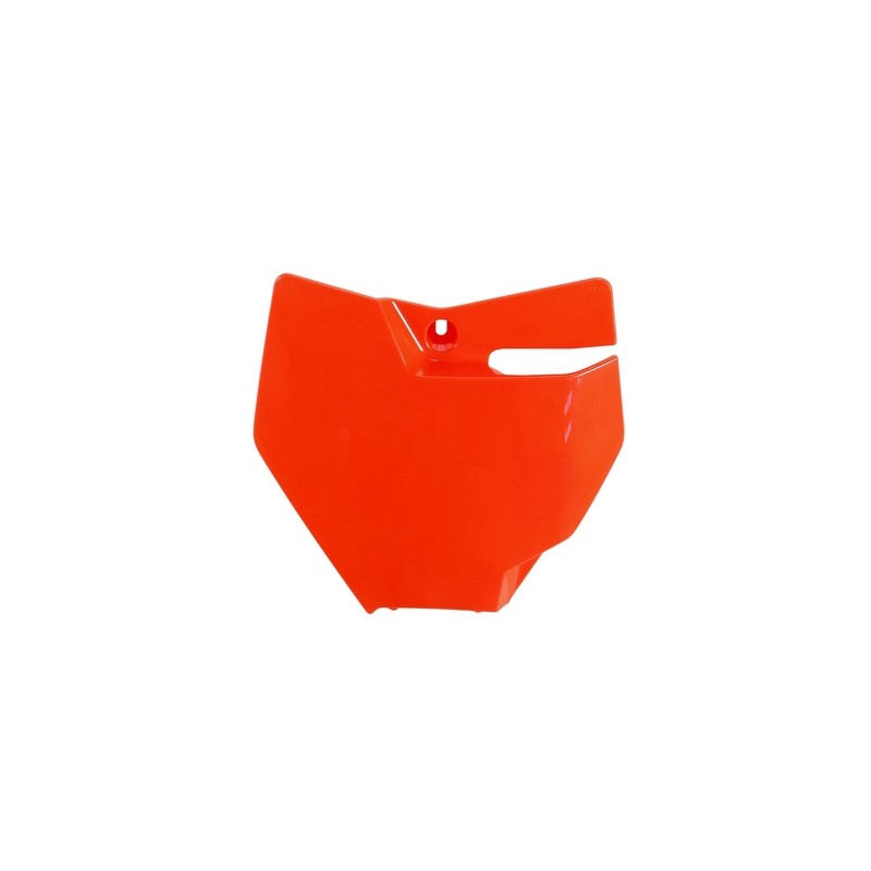 Porta-números delantero UFO Neon naranja KTM SX85