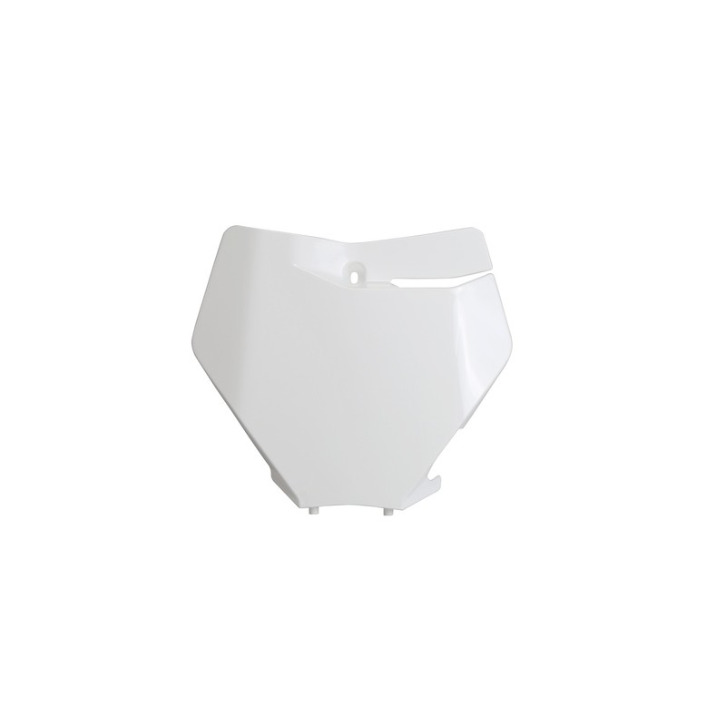 Porta-números delantero UFO blanco KTM SX/SX-F