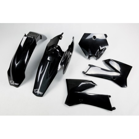 UFO Plastic Kit Black KTM SX85