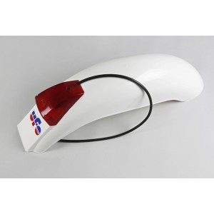 Guardabarros trasero universal UFO Preston con luz (1975-1979) blan...