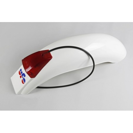 Guardabarros trasero universal UFO Preston con luz (1975-1979) blan...