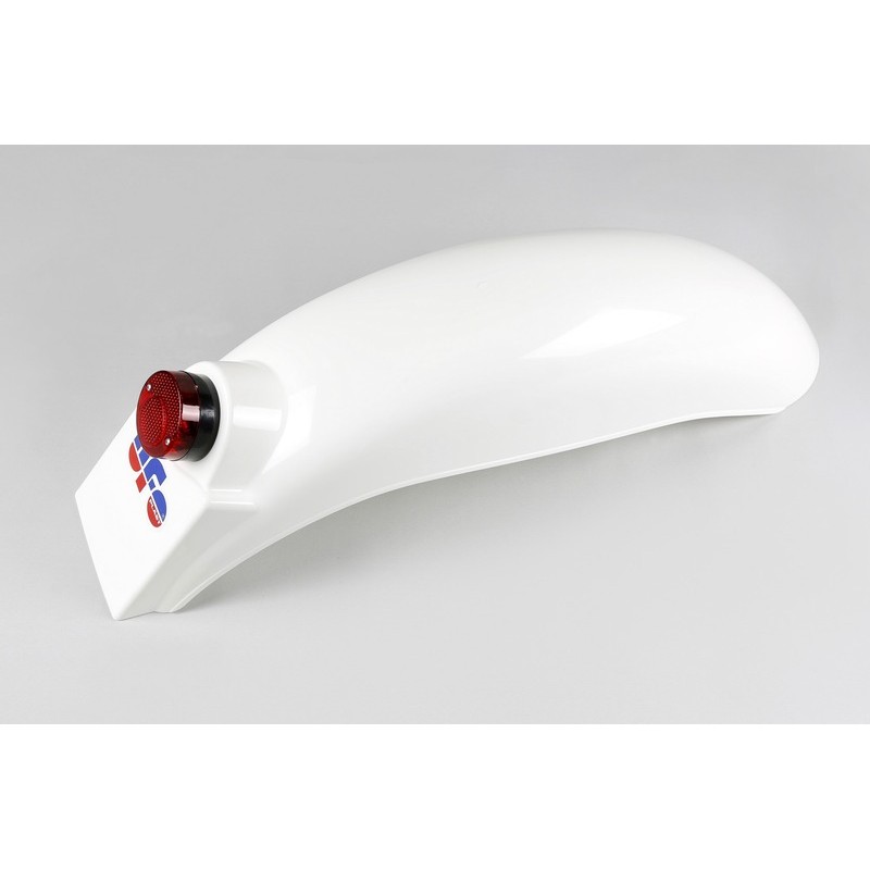 Guardabarros trasero universal UFO enduro con luz Ktm (75-76) blanc...