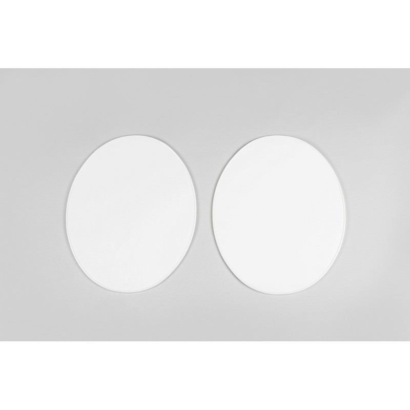 Portanúmeros universal UFO 2 pcs- (desde 1970) blanco ME08048-W