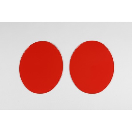 Portanúmeros universal UFO 2 uds- (desde 1970) rojo ME08048-B