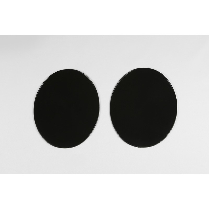 Portanúmeros universal UFO 2 pcs- (desde 1970) negro ME08048-K