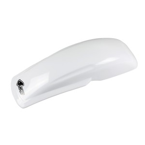 Guardabarros trasero universal UFO 125-250-500 cross-enduro blanco ...
