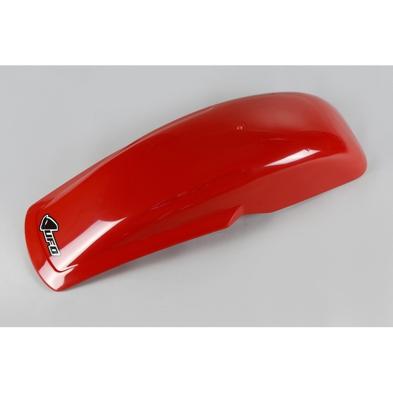 Guardabarros trasero universal UFO 125-250-500 cross-enduro rojo PP...