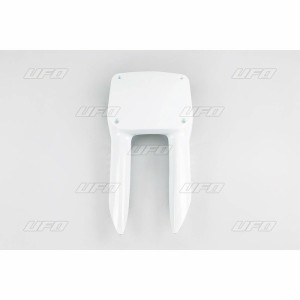 Portanúmeros delantero UFO Suzuki blanco SU02960-041