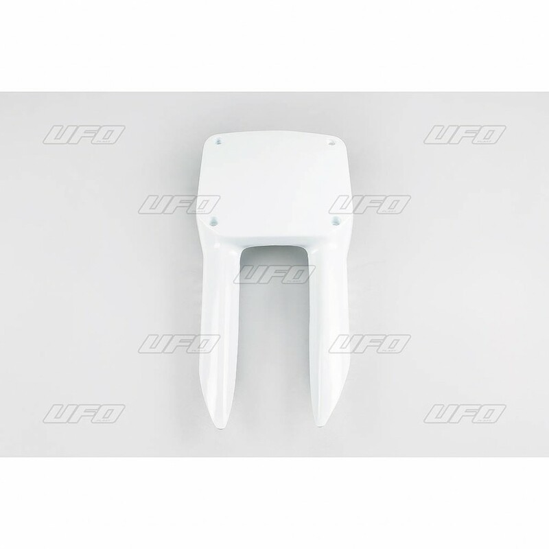 Portanúmeros delantero UFO Suzuki blanco SU02960-041