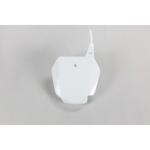 Portanúmeros delantero UFO Suzuki blanco SU03968-041