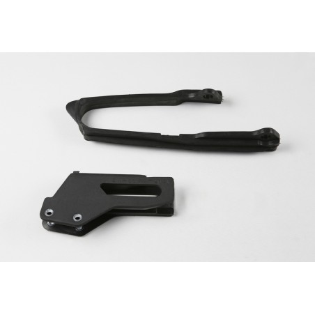 Guiacadenas + patín UFO Suzuki negro SU04923-001