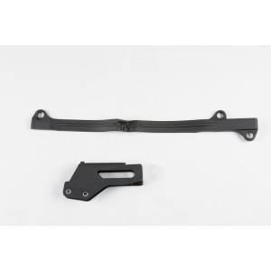 Guiacadenas + patín UFO Suzuki negro SU04933-001