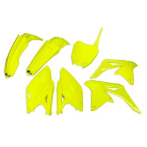 Kit plástica UFO amarillo fluor Suzuki RM-Z250