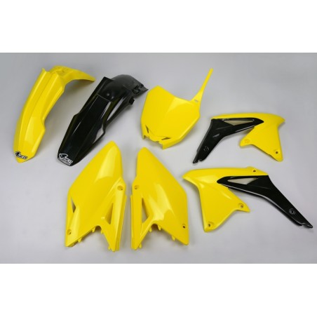 Kit de Plástica UFO OEM Color (2014) Yellow / Negro Suzuki RM-Z450