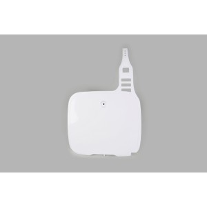 Portanúmeros delantero UFO Yamaha blanco YA02805-046