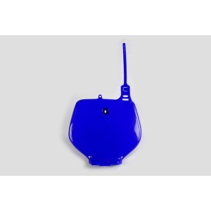 Porta-números delantero UFO azul Yamaha YZ125/250