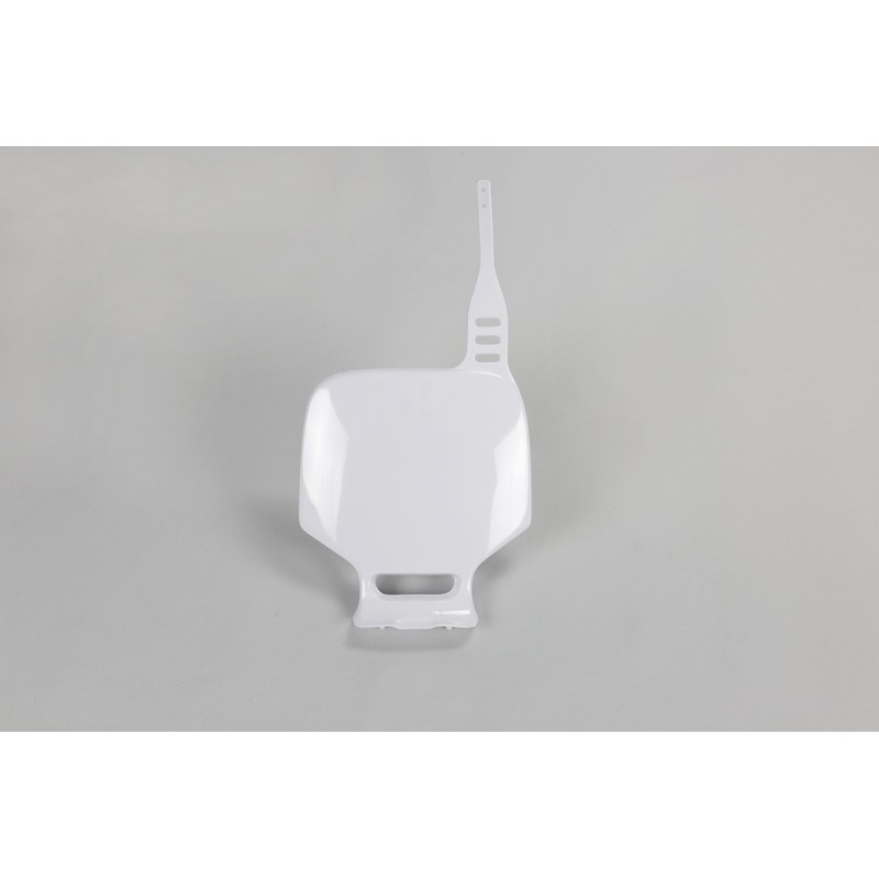 UFO Front Number Plate White YamahaYZ80/85