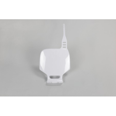 UFO Front Number Plate White YamahaYZ80/85