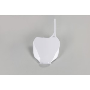 Portanúmeros delantero UFO Yamaha blanco YA03823-046