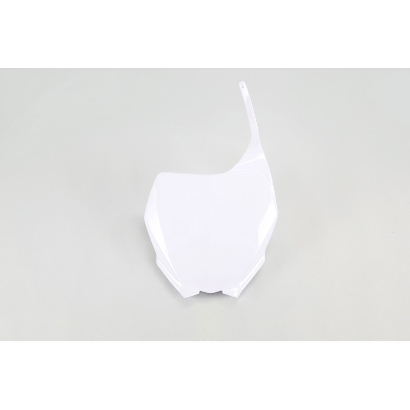Portanúmeros delantero UFO Yamaha blanco YA03880-046
