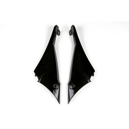 Conectores de aletines de radiador UFO negro mate - Yamaha YZ450F