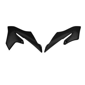 Plásticos laterales de radiador UFO negro Yamaha YZ65