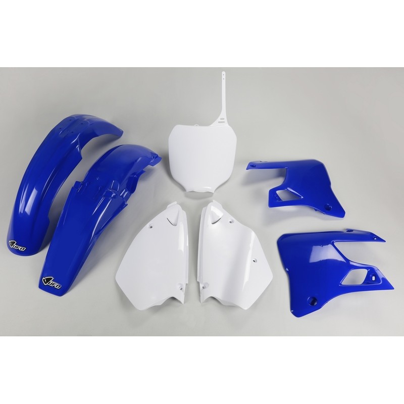 UFO Plastic Kit OEM Color Blue/White Yamaha YZ125/250