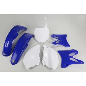 Kit de Plástica UFO OEM Color Azul / Blanco Yamaha YZ125 / 144 / 250