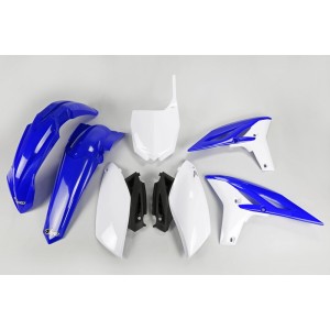 UFO Plastic Kit OEM Color Blue/White Yamaha YZ250F