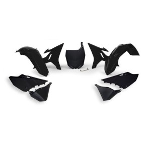 Kit de plástica RACETECH (6 piezas) - Negro