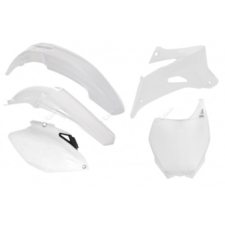Kit de plástica RACETECH (5 piezas) - Blanco