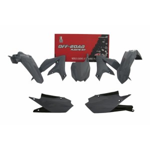 Kit de plástica RACETECH (5 piezas) - Gris