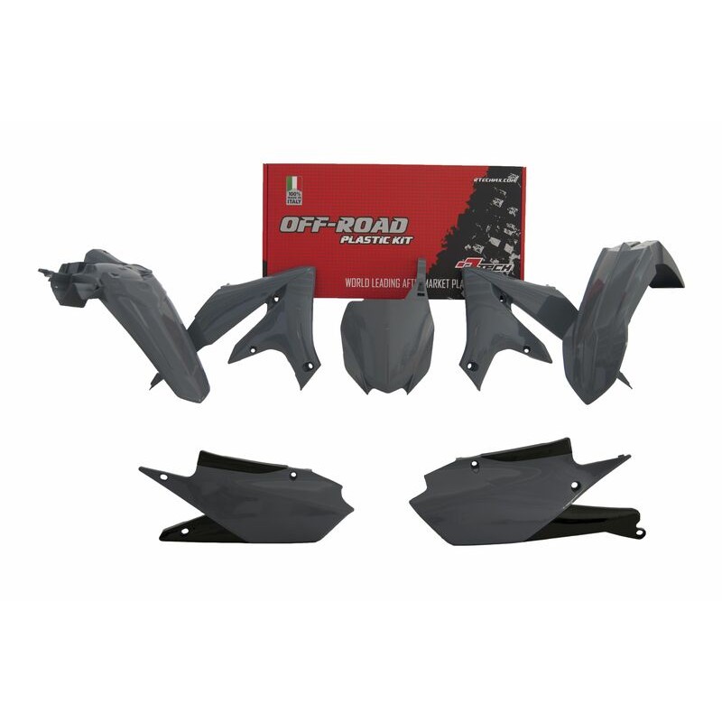 Kit de plástica RACETECH (5 piezas) - Gris