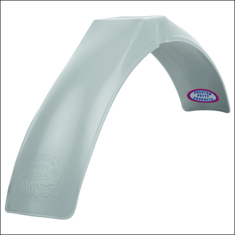Guardabarros delantero Preston Petty vintage Muder Gris