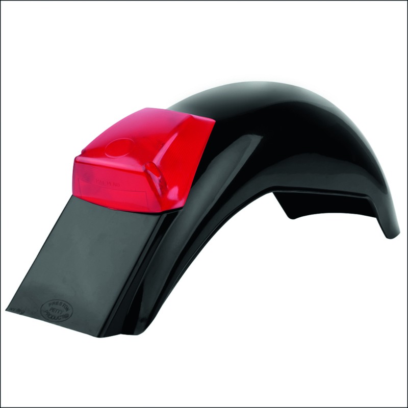 Guardabarros trasero Preston Petty vintage Muder Negro